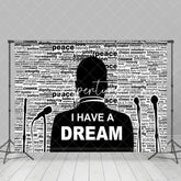 Aperturee - Aperturee White Black Speech I Have A Dream Mlk Day Backdrop